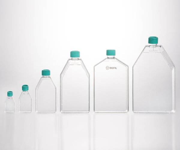 Frascos de cultivo celular de 75 cm², 250 ml, estériles, con superficie tratada, tapón de ventilación, paquete de 100