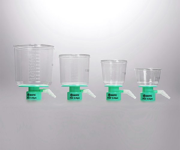 Filtro superior PES, esteril, 0,22 μm, 500 ml Ø 75mm pack 24