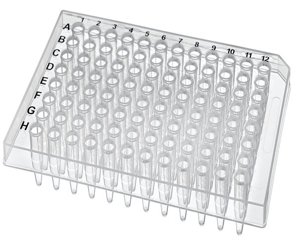 0,2 ml PCR Media-Skirt Plate 5x10 salidas