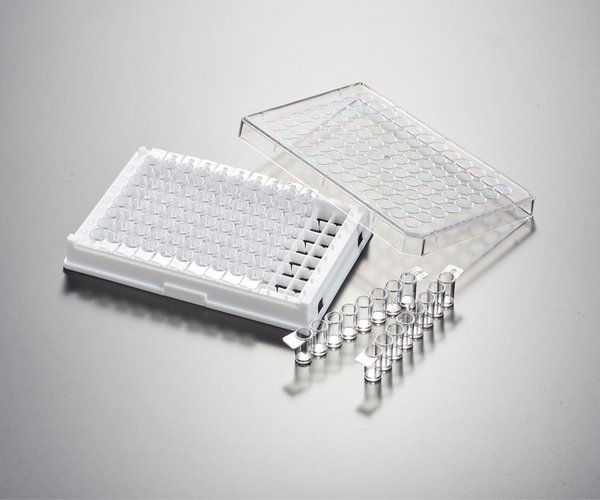Placas ELISA Fija de unión media de 96 pocillos, paquete no estéril de 200 ~ 300 ng/cm2 200