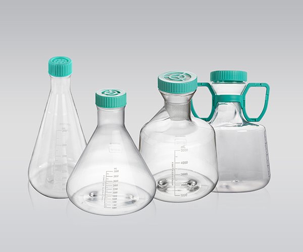 POLYCARBONATE ERLENMEYER FLASK 5L STERILE VENT CAP (SAMPLE)