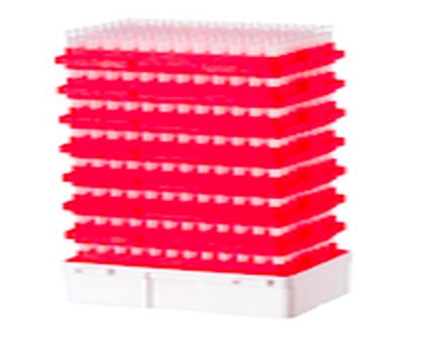 20μL Compatible con Guretip LTS Neutral,Nested 8-stacks 7680tips
