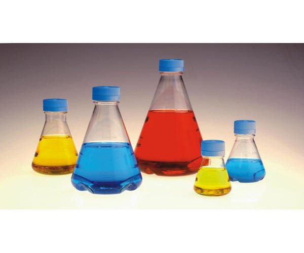 Matraz Erlenmeyer de un solo uso, esteril, base plana, 1000 ml,  pack 6 Nalgene™
