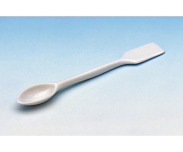 Espatula com colher, porcelana, La. 121 mm