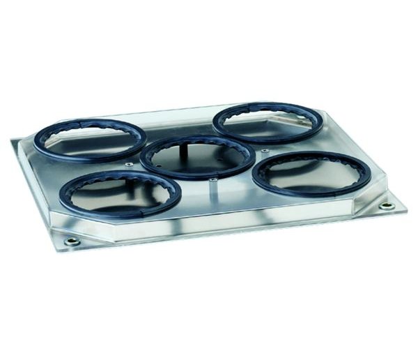 Accesorio para 5 matraces Erlenmeyer de 250 ml, acc. para Unimax 1010, Duomax 1030, Polyma