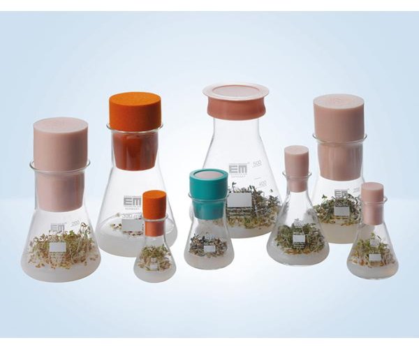 Tapones estériles BIO-SILICO, N52, naranja, de 40 a 50 mm