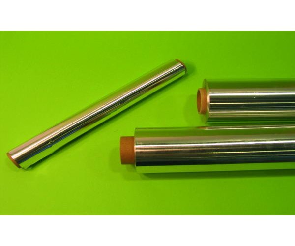Papel de aluminio, rollo de repuesto, espesor 0,015 mm, 450 mm x 150 m