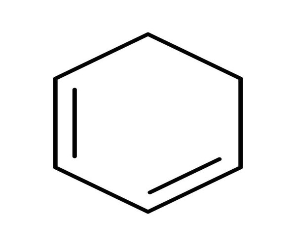 1,3-ciclohexadieno, 96 %, puñalada. con 0,1% BHT 25GR