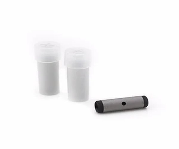 Graphite tubes, partitioned, 10/pk