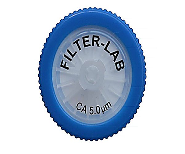 Filtro jeringa acetato celulosa 0,22um 13mm No esteril 100 u/pk