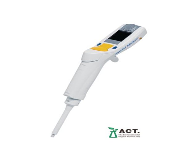 Eppendorf Xplorer plus monocanal 15-300 µL, botón de escala multifunción naranja, puntas de 300 µL