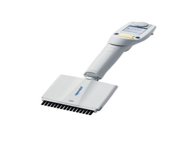 Eppendorf Xplorer plus, 16 canales, variable, 5 – 100 µL, amarillo claro