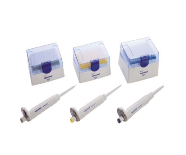 Eppendorf Reference 2, paquete de 3, opción 1, 0,5-10 µL/10-100 µL/100-1000 µL, incl. cajas de epT.I.P.S.