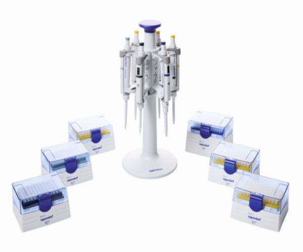 Eppendorf Research plus, paquete de 6 con pipeta carrusel 2