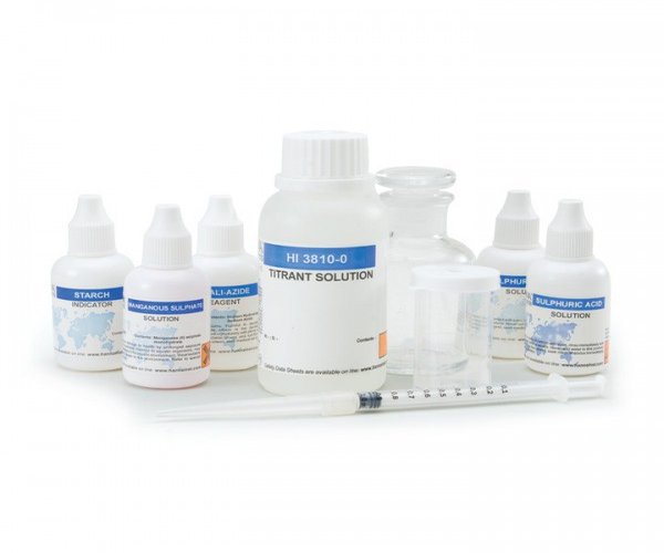 Teste do Kit Oxigeno Disuelto (0,0 a 10,0 mg/L) 110