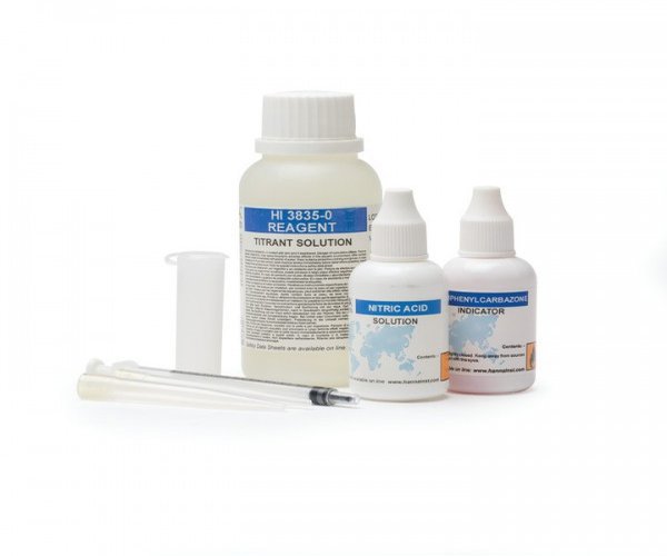 Kit de prueba Salinidad (0,0 a 40,0 g/kg) 110 test