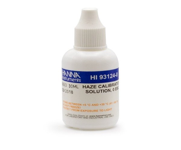Solução de turbidez a 0 EBC, garrafa 30 mL
