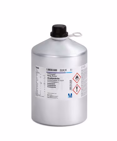 Grado de gradiente de acetonitrilo para cromatografía líquida LiChrosolv