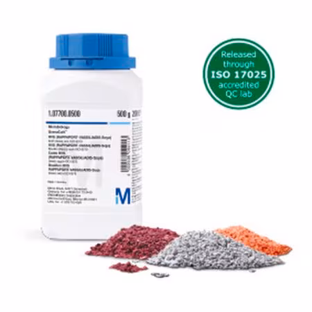 GranuCult prime SLANETZ e ágar BARTLEY, incluindo TTC ISO 7899, para Enterococcus spp., adequado para