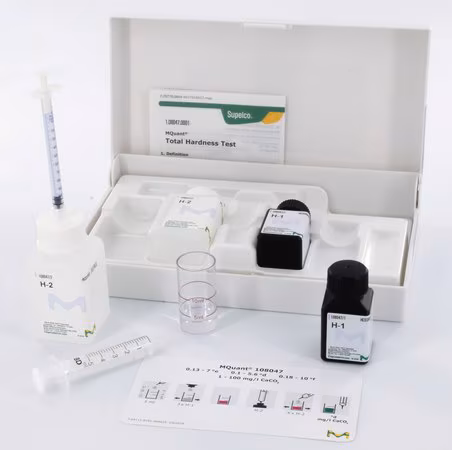 Total dureza Test titrimétrico, para uso con MQUANT pack 1X1EA