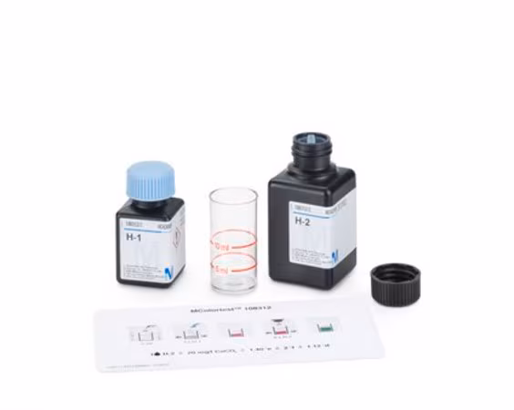 Total dureza Test titrimétrico, para uso con MQUANT pack 1X1EA