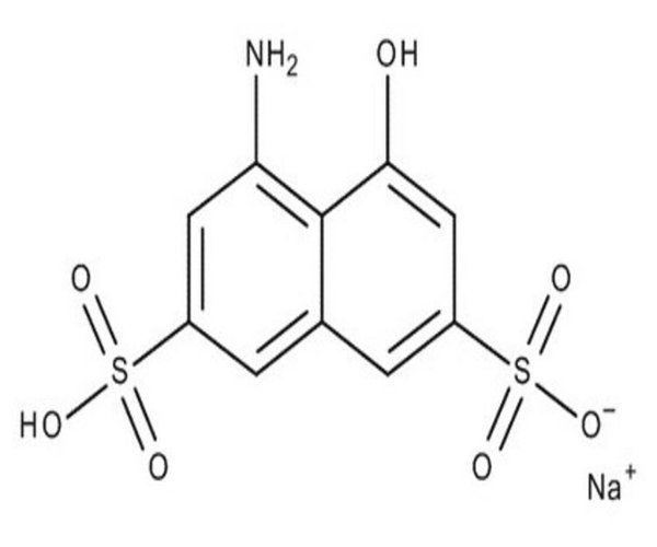 4-AMINO-5-HIDROXINAFTALENO-2,7-DISULFO