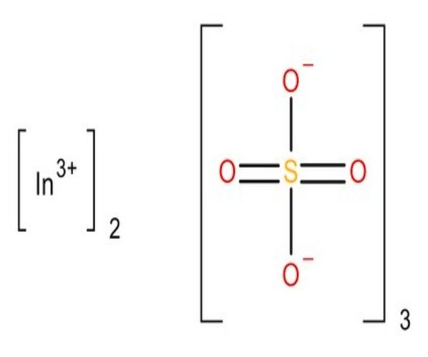 In(III)-sulfato anhidro. 25 gramos