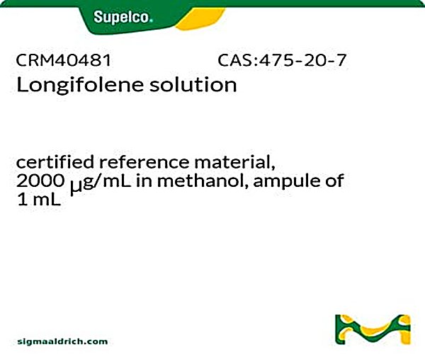 LONGIFOLENE, 1X1ML, 2000UG/ML, METANOL paquete 1X1EA