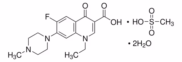 PEFLOXACINA MESILATO DIHIDRATO pack 1X1EA