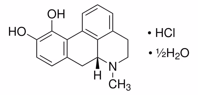 APOMORFINA CLORHIDRATO HEMIHIDRATO pack 1X1EA
