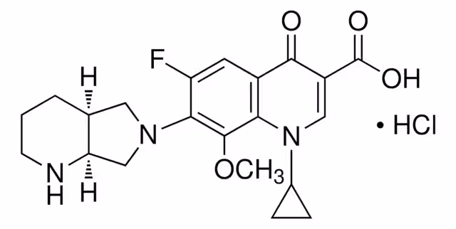 MOXIFLOXACINA CLORHIDRATO pack 1X1EA