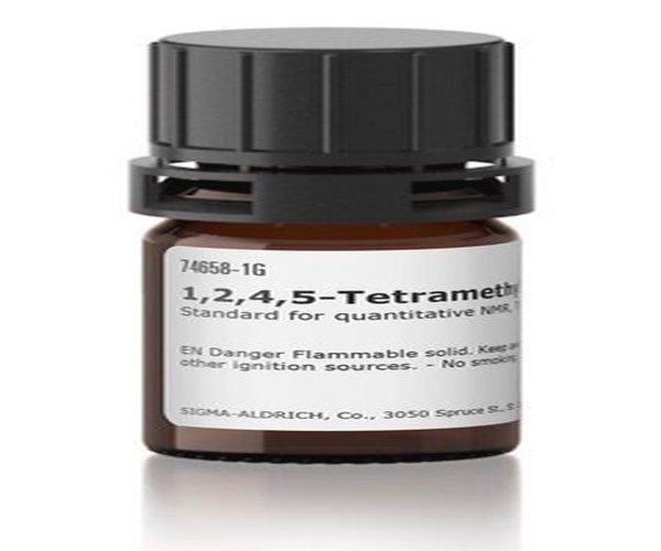 1,2,4,5-Tetrametilbenceno Estándar para NMR cuantitativa, TraceCERT, Fabricado por: Sigma-Aldrich
