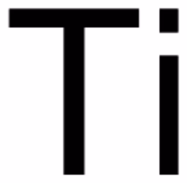 Titânio IRM, material de referência certificado, embalagem de folha de 0,5 mm 1X1EA