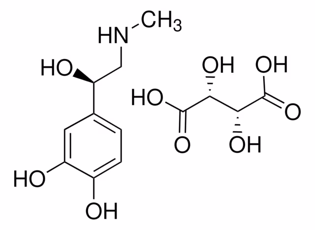 TARTRATO DE ACIDO ADRENALINO, BRITISH PHARMA pack 1X1EA