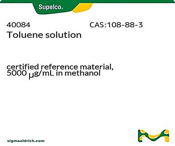 TOLUENO,1X1ML,5000UG/ML,METANOL paquete 1X1EA