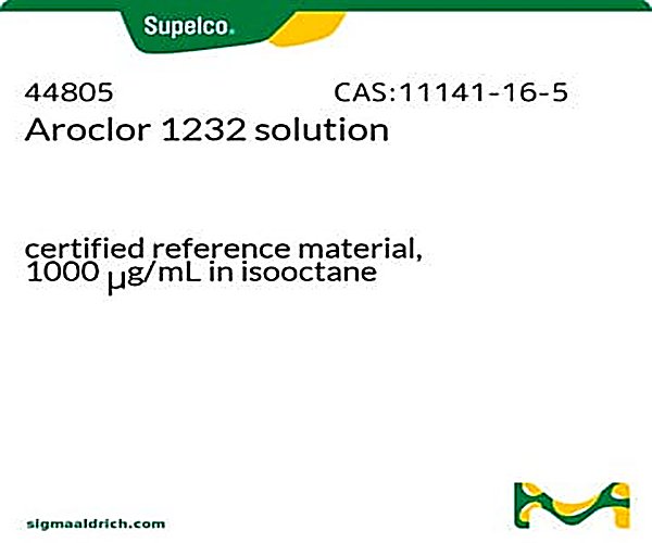 AROCLOR 1232,1X1ML,1000UG/ML,ISOOCTANO paquete 1X1EA