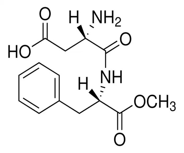 ASPARTAMO, 500MG, SÓLO paquete 1X1EA