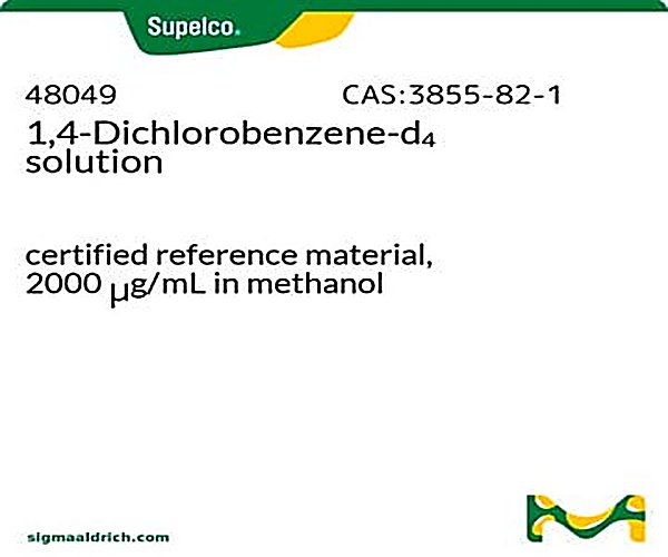 1,4-DICLOROBENCENO-D4,1X1ML,2000UG/ML& paquete 1X1EA