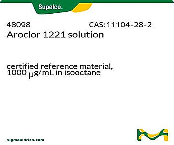 AROCLOR 1221,1X1ML,1000UG/ML,ISOOCTANO paquete 1X1EA