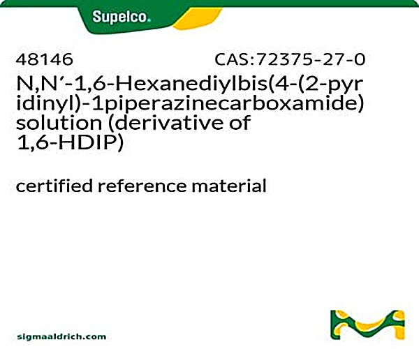 DERIVADO DE PIPERAZINA 1,6-HDI, 1X1ML, y paquete 1X1EA