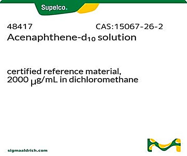 ACENAFTENE-D10,1X1ML,2000UG/ML,y paquete 1X1EA
