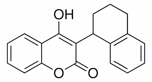 CUMATETRALIL PESTANAL(4-HIDROXI-3(1,2,& paquete 1X250MG