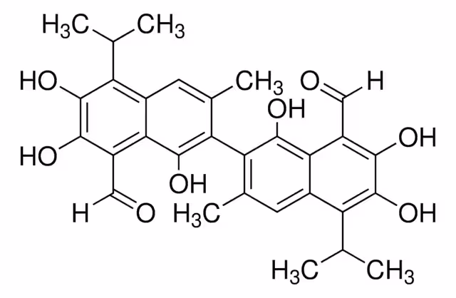 GOSSYPOL paquete 1X10MG