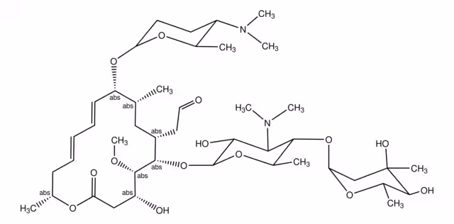 ESPIRAMICINA VETRANAL, 100 MG paquete 1X100MG