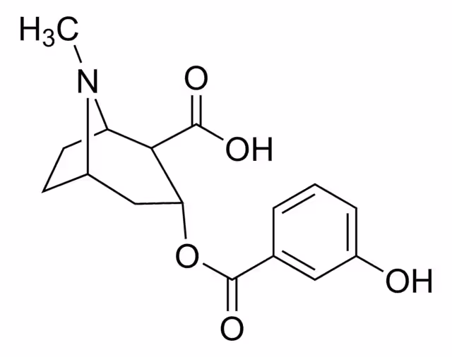 M-HIDROXIBENZOLECGONINA paquete 1X1MG