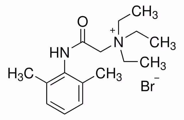 LIDOCAÍNA N-BROMURO DE ETILO paquete 1X50MG
