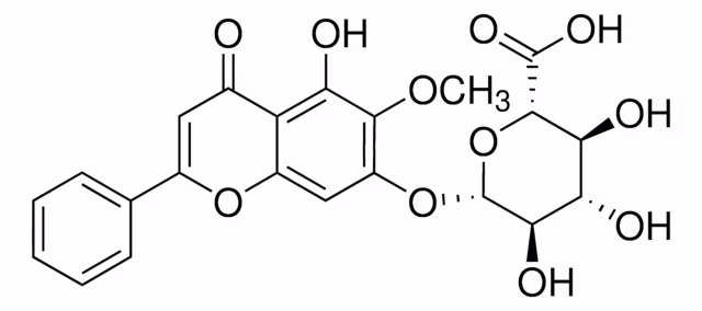 Oroxilina A 7-glucurónido pack 1X10MG