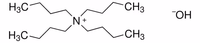HIDRÓXIDO DE TETRABUTILAMONIO, 40 PESO. % y paquete 1X2.5LT