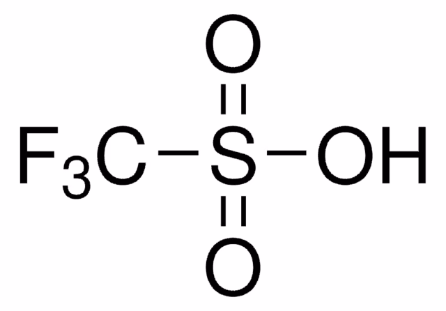 ÁCIDO TRIFLUOROMETANESULFÓNICO 98% paquete 1X10G