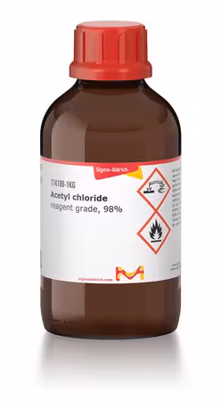 CLORURO DE ACETILO, 98% paquete 1X25G